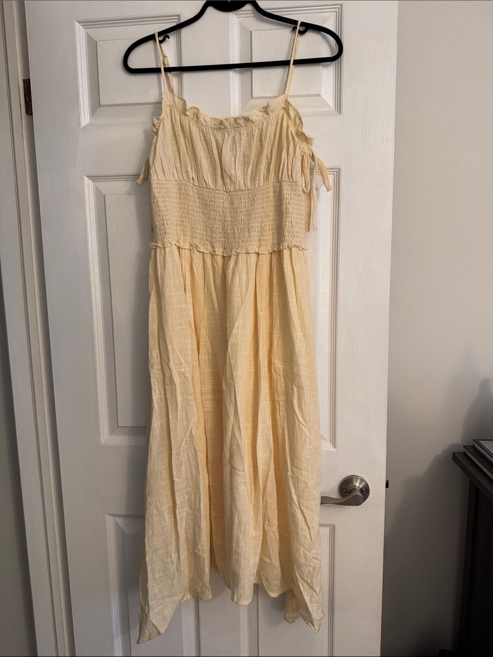 Yellow midi sundress